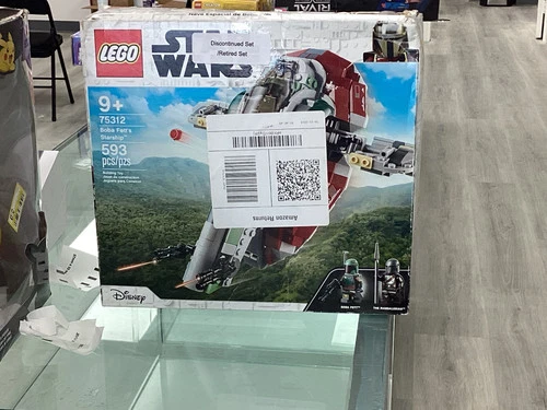 Lego Star Wars boba fetts starship 75312 -  Open Damaged Box Sealed Bags