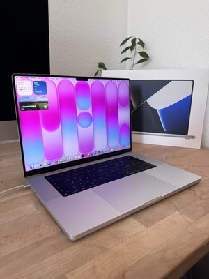 Apple MacBook Pro 16  M1 Pro 16GB 512GB Space Grau + OVP   Sehr gepflegt