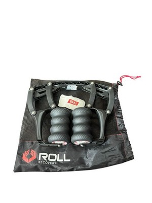 ROLL Recovery R8 Deep Tissue Massage Tool Massage Roller, Carbon Black