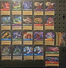 Lorcana Attack Of The Vine Wilds Unknown Cold Foil Rares Lot Of 14