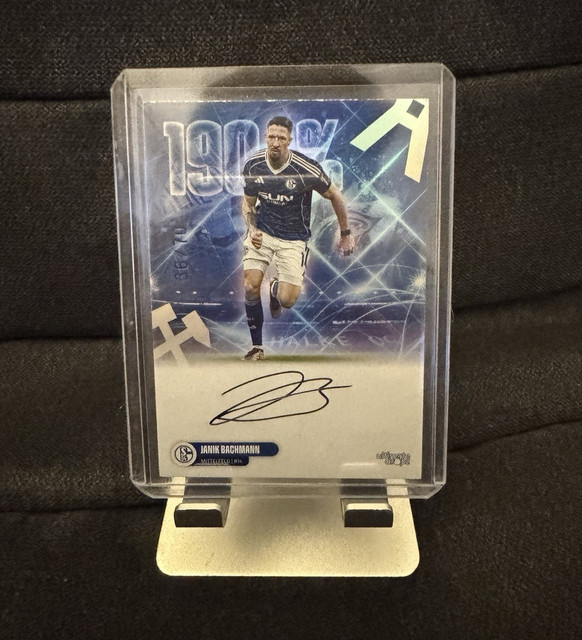 Janik Bachmann | Autogramm | FC Schalke 04 | Ultimate dropz | 36/70