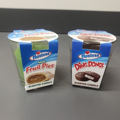 Hostess Ding Dongs and Hostess Apple Pie Limited Edition Scented Jar Candle