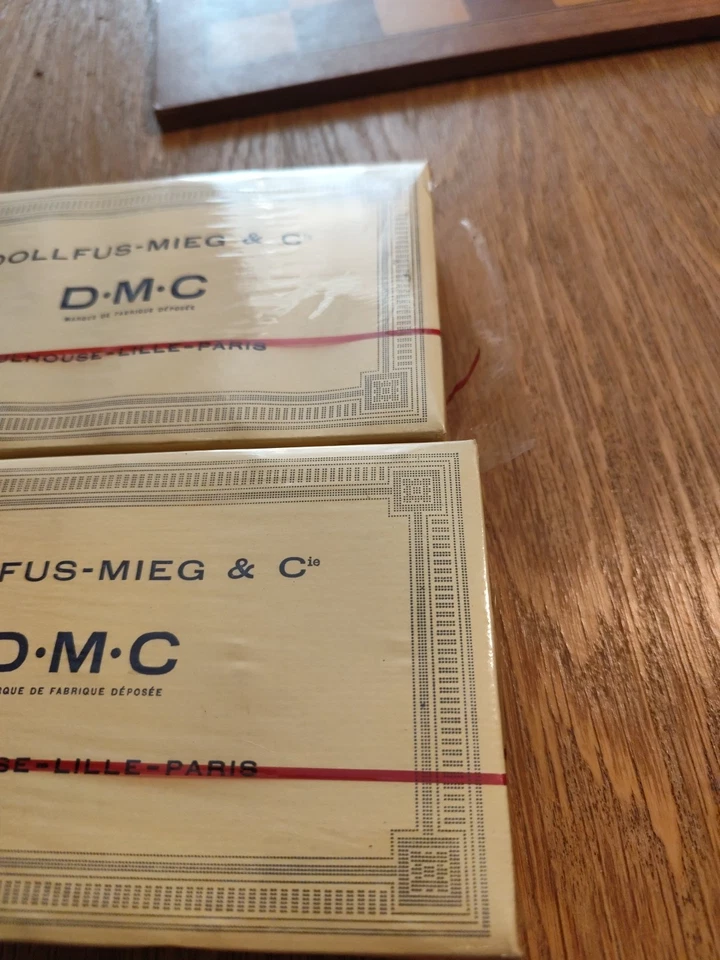 2 Boites 20 Bobines De Fil DORÉ DMC neuf De Stock Sous Blister Ancien  - Photo 2/4