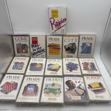 Lot 16 Hosanna Music Praise  Worship Integrity Cassette Tapes Vintage 80s 90s