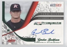 2008 Prospects Plus Farm Hands Authentic Green 23/50 Gordon Beckham Auto 3b9