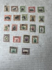 North Borneo Stamps from Quality Old Antique Album 1887-1950 Collection Of 21