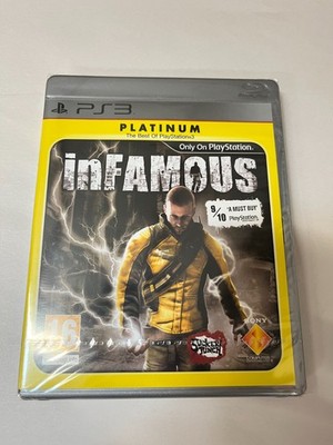 Infamous Platinum Edition - PS3 UK Release Sony Factory Sealed!