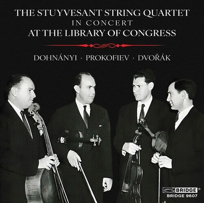 Stuyvesant String Qu - The Stuyvesant String Quartet - In Concert at the Library
