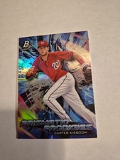 CARTER KIEBOOM 2018 BOWMAN PLATINUM PRISMATIC PRODIGIES #PPP-40 FREE SHIPPING