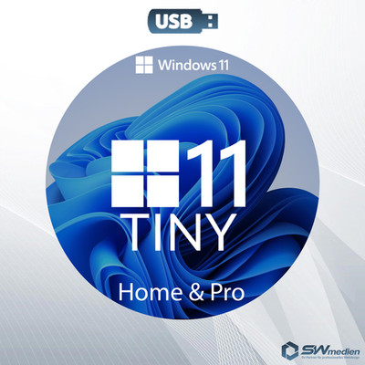 TINY11 2311 x64 WINDOWS USB-STICK BOOTFÄHIG INSTALLATION REPARATUR DATENTRETTUNG