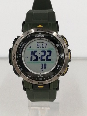 Casio PRO TREK PRW-30Y Solar Multiband6 Digital Watch 10ATM Used