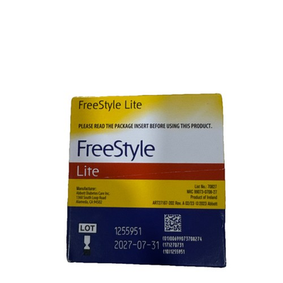 #ad #ad Freestyle Lite Blood Glucose Test Strips 100 Count $40.00