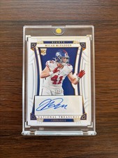 2022 National Treasures - MICAH McFADDEN - Rookie Autograph Gold /35 - Giants