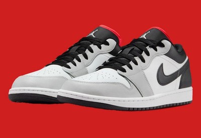 NEW Air Jordan 1 Low Men's Size 12 Neutral Grey/Black 553558 045 Fast Shipping