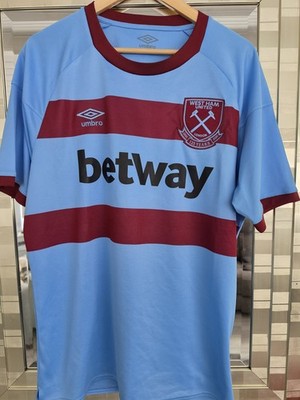 West Ham United 2020/21 Away Fußball Trikot Gr. XL TOP 