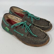 Twisted X ECO TWX Driving Shoes Mocs Women s Size 7.5M WDM0085 Slip On