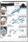 FINLAND  2025-26  ULTIMATE COLLECTION SIGNATURES  BARKOV, RANTANEN, SAROS 15/15