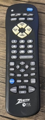 ZENITH MBR3459 TV REMOTE CONTROL PVY5270DT PVY6067DT SY2745MK SY2788DT CLEAN OEM
