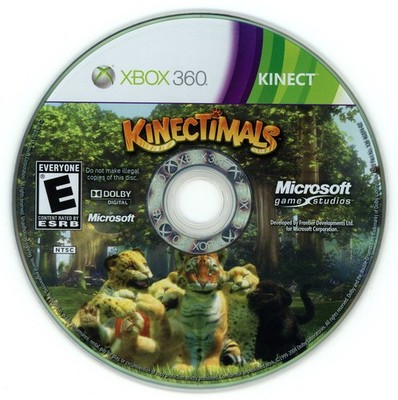 Kinectimals (Xbox 360, 2010) TESTED Resurfaced NO TRACKING