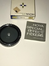 Hoya 55mm Polarizing Filter Special Effects Photography Box Case Paperwork