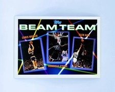 1992-93 Topps Beam Team Shaquille O'Neal Rookie RC Chris Mullin Glen Rice #7 