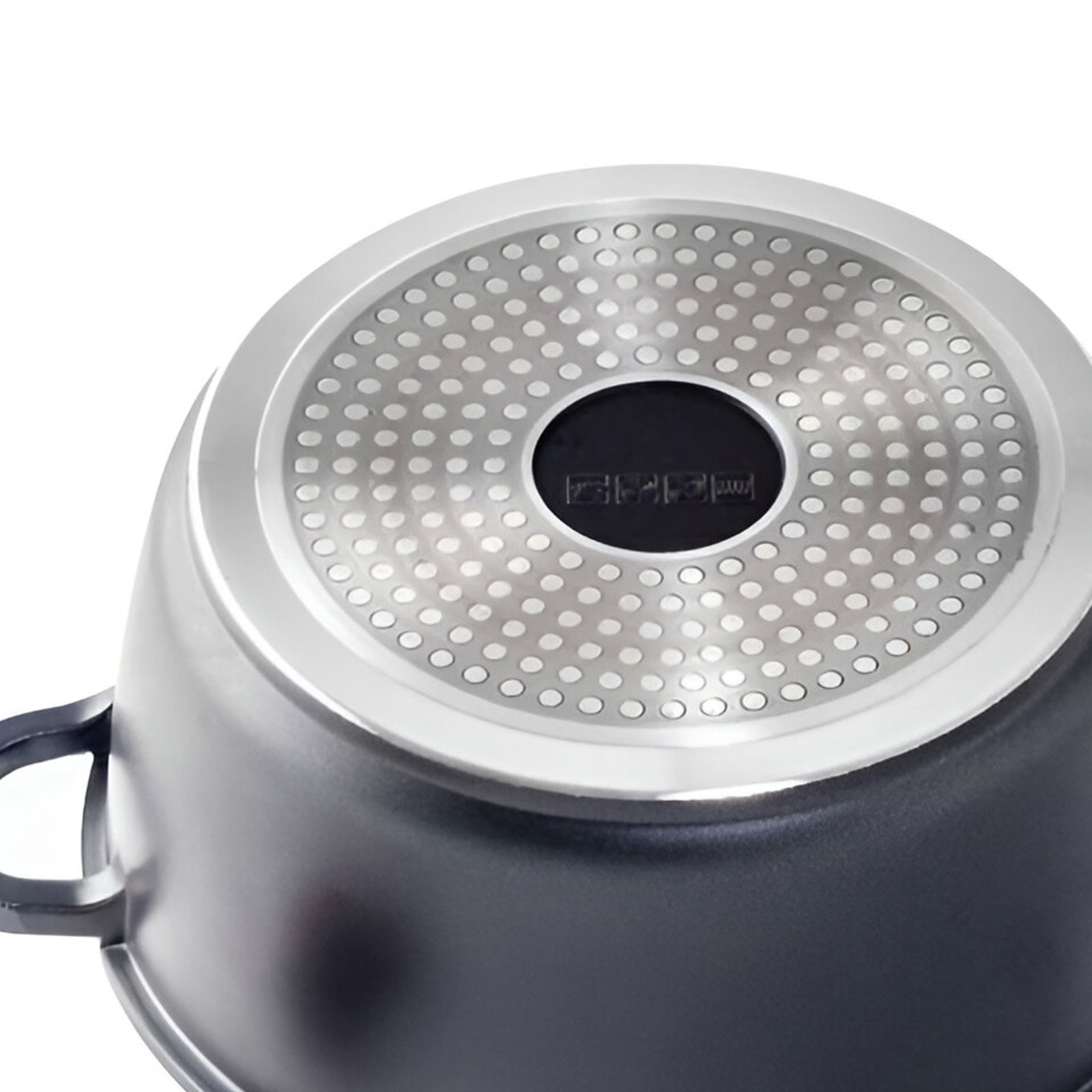 Marmite antiadhésive 28cm induction effet marbre pour cuisson sans matière grasse - 3
