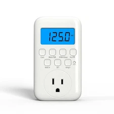 HBN Watt Meter Plug with Backlight, Plug-in Socket Power Electricity... 