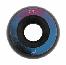 GROUND CONTROL UR GALAXY IN-LINE SKATE WHEELS 57MM 92A -ROLLERBLADE - 8PK -BLACK