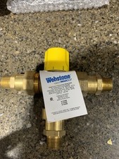 Webstone Thermostatic Mixing Valve Single/Multi-Fixture 1/2" MIP - Valve Only