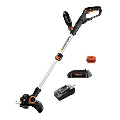 	Worx String Trimmer Cordless GT3.0 20V PowerShare 12'' Edger & Weed Trimmer 1	