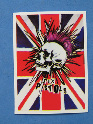 Music Sticker: SEX PISTOLS: Influential British Punk Rock Band