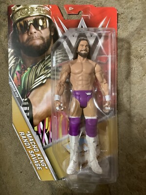 WWE Macho King Man Randy Savage Basic Series 76 Action Figure MIP!
