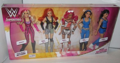 wwe fashion dolls 5 pack