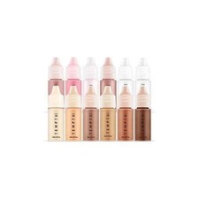 TEMPTU S/B Silicone-Based Airbrush Foundation, Blush, Highlighter Set: