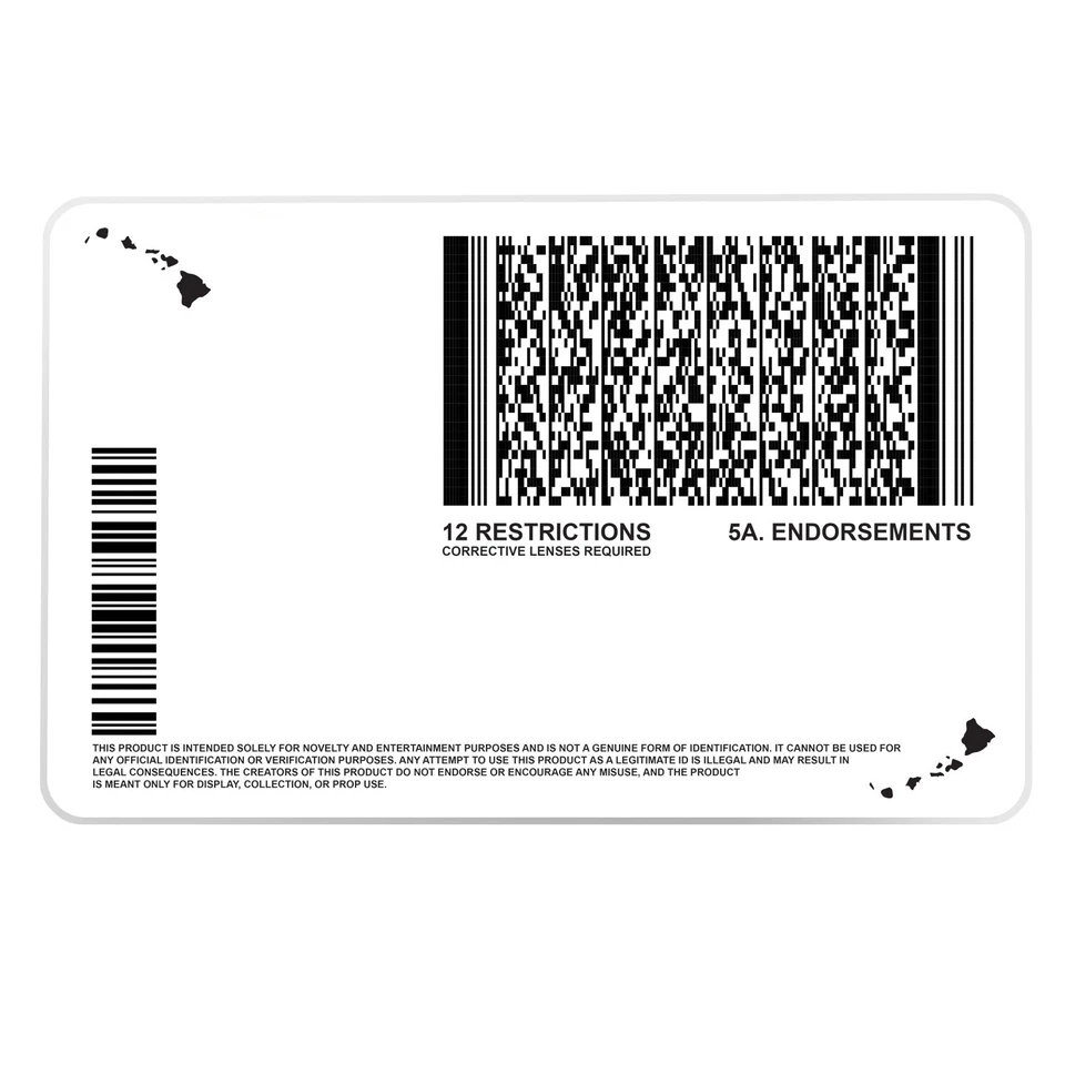 McLovin Superbad Novelty Driving License ID Card Replica (Film Prop) - FREEPOST - Image 2 of 2