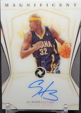 2019-20 Panini Opulence Al Harrington Magnificent Auto #'d/49  Autograph Pacers