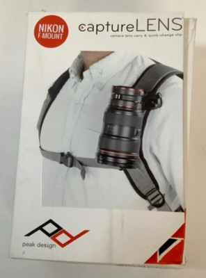 Peak Design CLC-N-1 CaptureLENS Quick-Release Safety Lock Clip for Nikon F-Mount