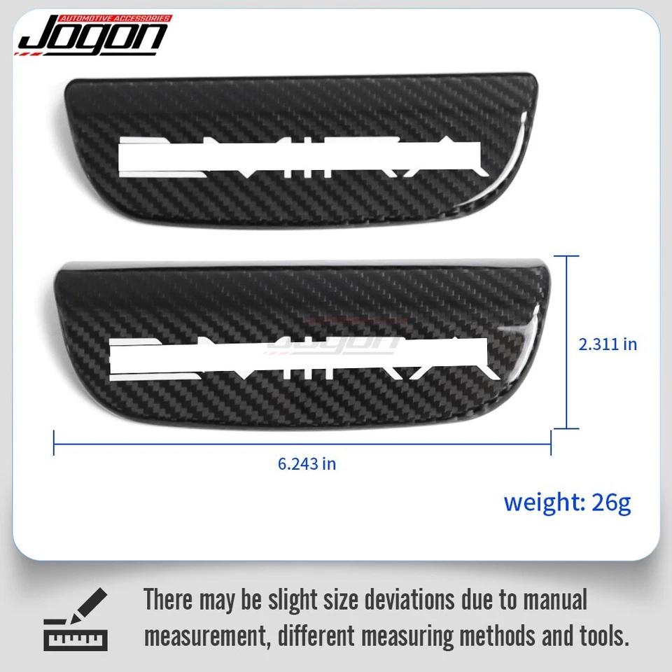 Cubierta de placa de reposacabezas de carbono seco para Lotus Emira Coupe GT4 V6 2022-2024 Foto 2 de 4