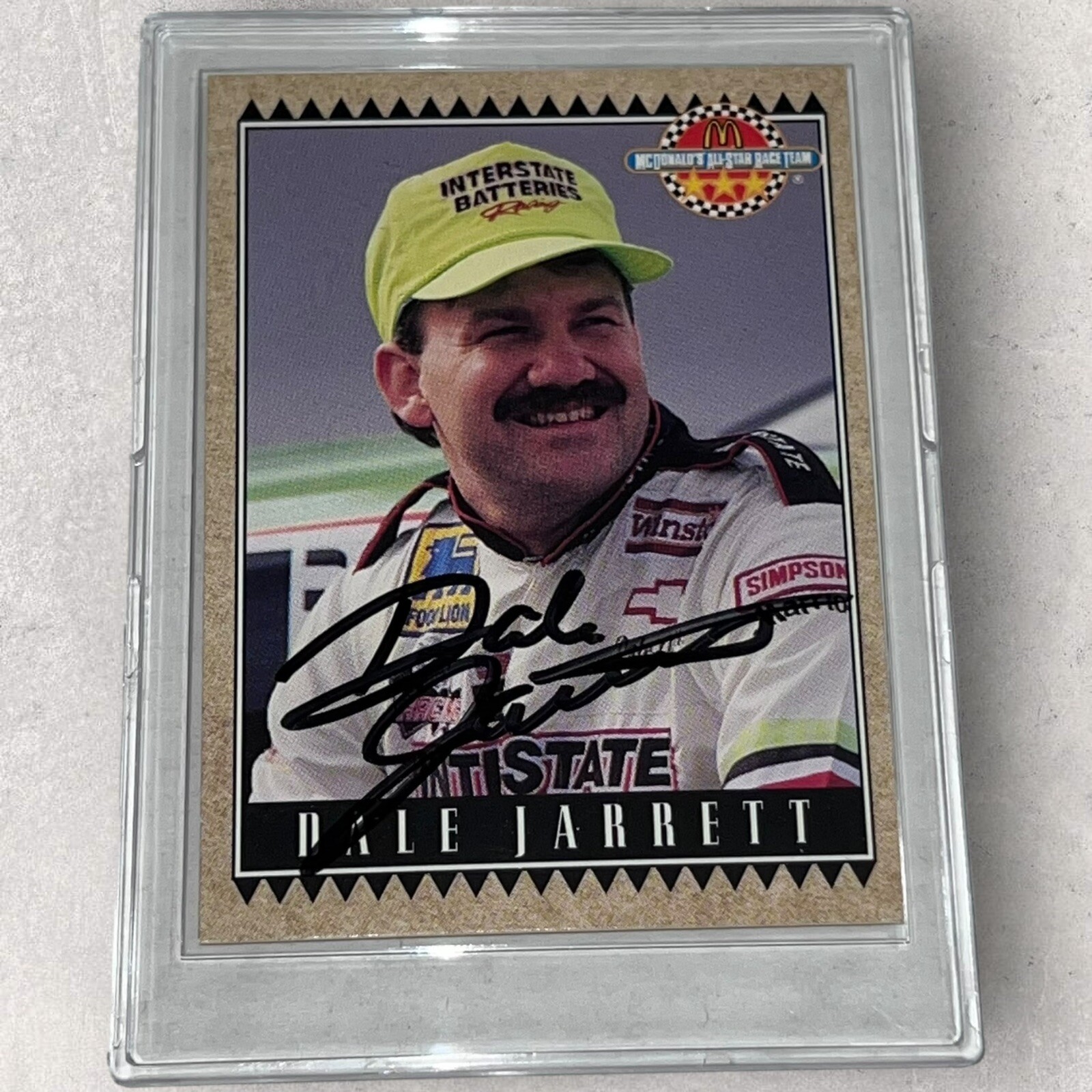 VINTAGE 1992 MAXX MCDONALDS NASCAR signed 36 card SET Earnhardt Allison Kulwicki view 21