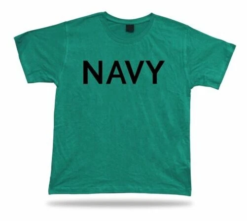 Marineblau Guy Verteidigung Militär Ifd Wasser U-Boot Matrose T-Shirt Commando - Bild 1 von 1