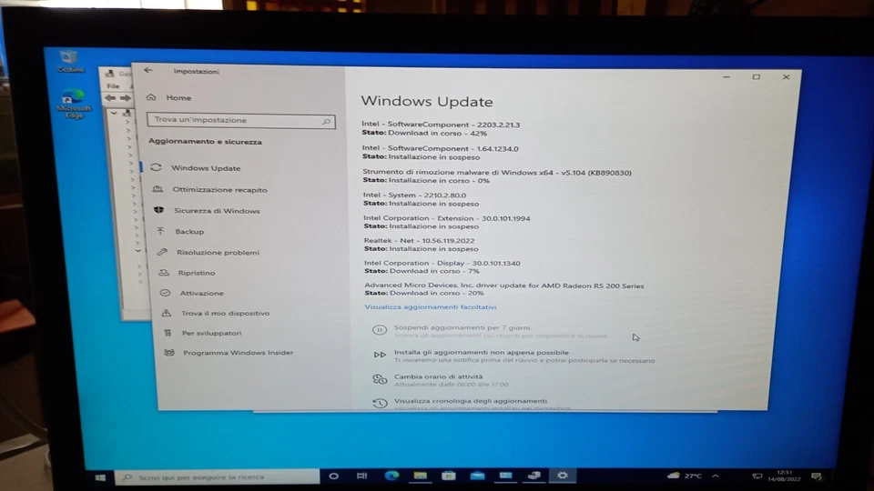 Fujitsu Esprimo P556 E85+ Intel Core i5 6400- 2,70GHz - 4GB DDR4-240GB SSD WIN11 - Immagine 2 di 4