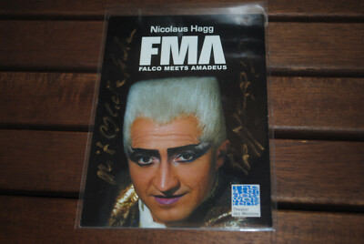 Nicolaus Hagg FMA Autogramm Autogrammkarte Foto C142