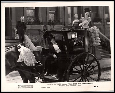 Jane Frazee + William Marshall in Calendar Girl (1947)   Vintage Photo K 174