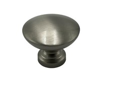 10-Pack Liberty Essentials Fulton 1-3/16 in. 30 mm Satin Nickel Cabinet Knob