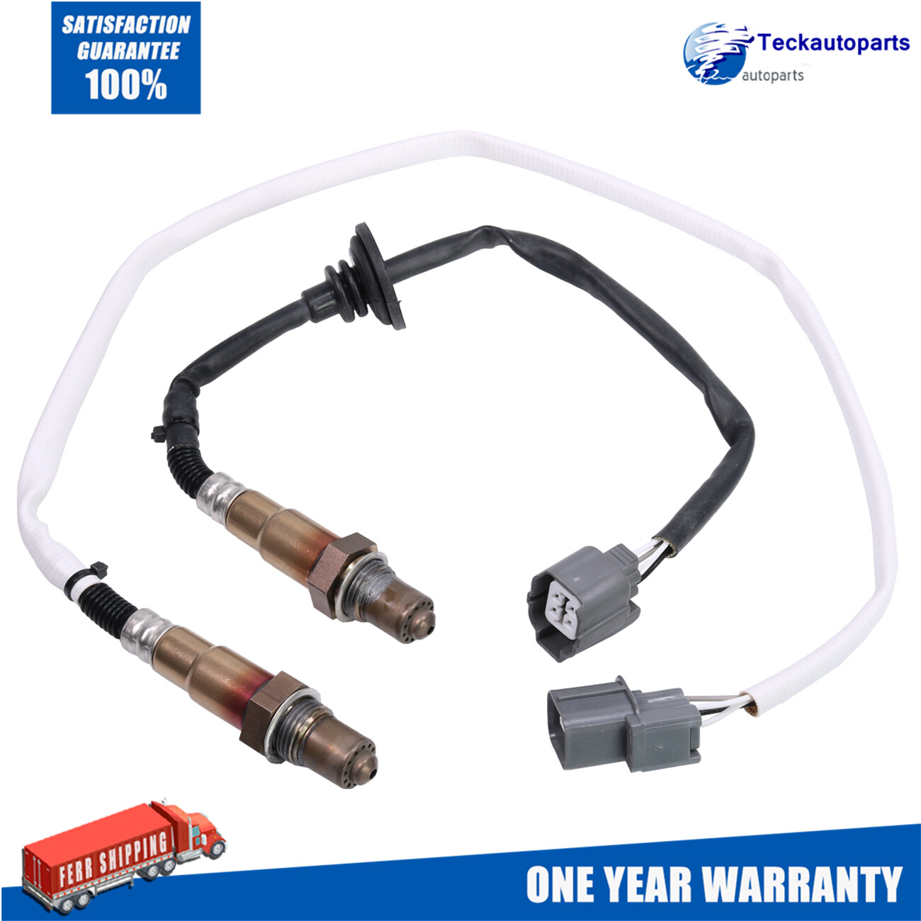 REAR & FRONT LAMBA OXYGEN SENSORS FOR 2002-2008 HONDA JAZZ 1.2 1.3 1.4 DSI