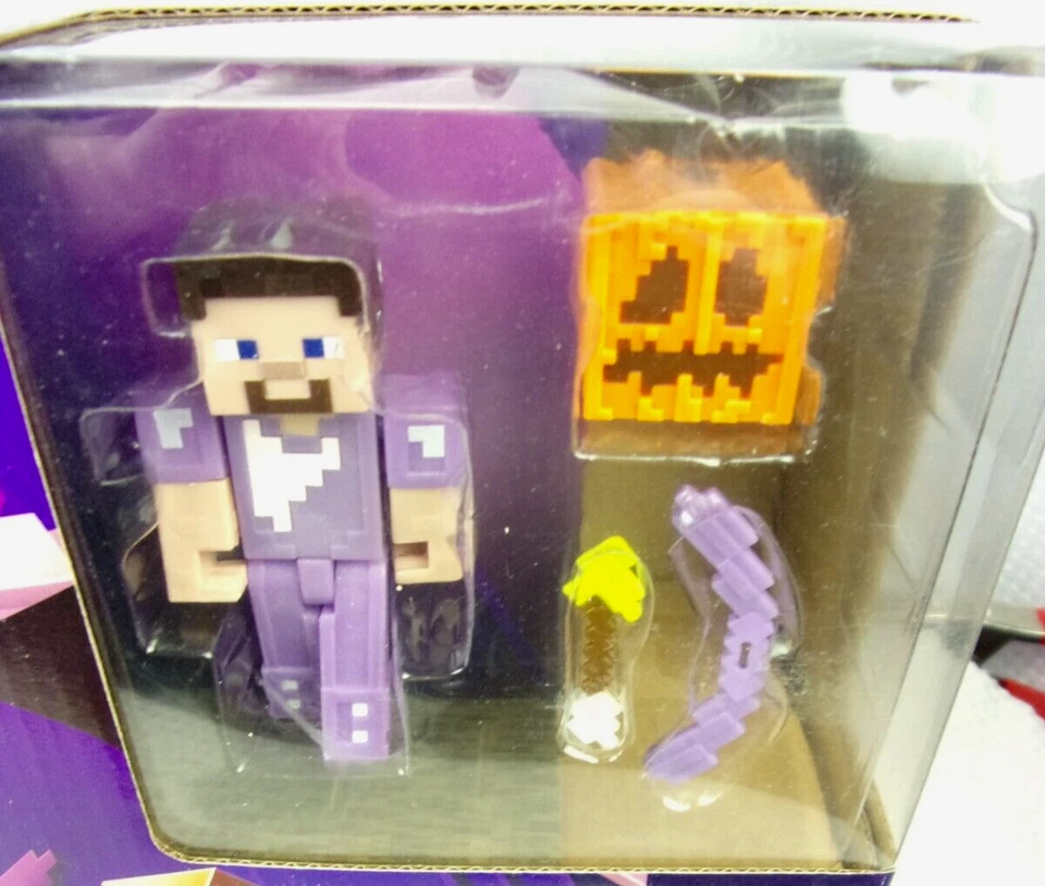Minecraft Ultimate Ender Dragon, Battle Steve Fig Lights & Sounds Novo na caixa DMG *Leia* - Imagem 2 de 4