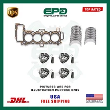 LAND ROVER JAGUAR PT204 XE XF 2.0L PETROL HEAD GASKET WITH BEARINGS & PISTONS