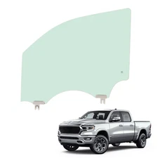 Door Window Tempered Glass Front Driver Left Side For RAM 1500 Pickup 2019-2024