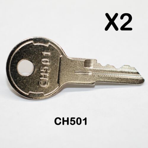 Zwei CH501 Schlüssel ~ Knapheide Goliath Southco UWS Wohnmobil LKW Werkzeugkiste Schloss - Bild 1 von 1