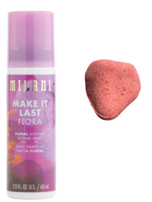 Milani Flora Scented Setting Spray 2oz+Eleganceinlife Multicolor Bath Bombs 1PK